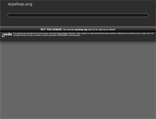 Tablet Screenshot of myshop.org
